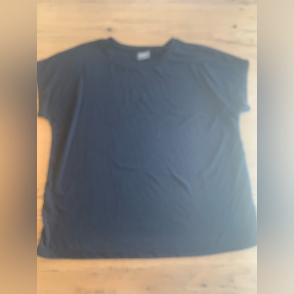 32 Degrees Cool Boxy Crew Neck Tee Shirt Gray Women’s Medium Preloved